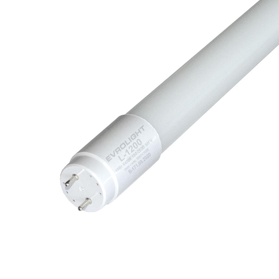 Лампа Євросвітло L-1200 6400K 18Вт G13 T8 трубчаста LED